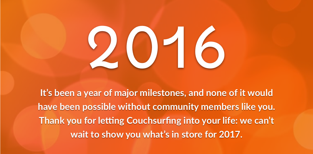 It's been such a great year. Thanks for sharing it with us!