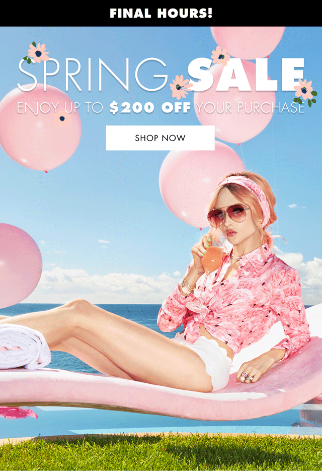 SPRING SALE