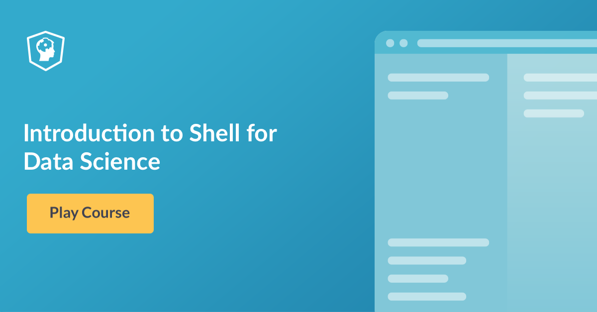 New Course: Introduction to Shell for Data Science - DataCamp