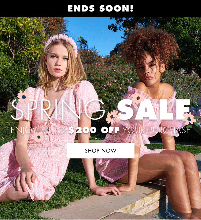 SPRING SALE