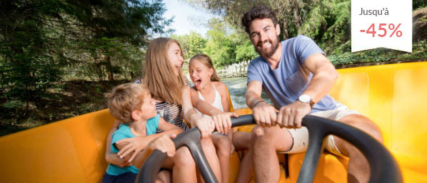 Séjour familial & entrées au parc Walibi