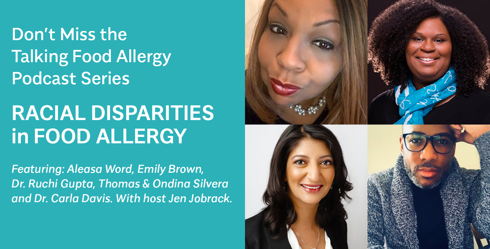 Talking Food Allergy Podcast Series: Racial Disparities in Food Allergy